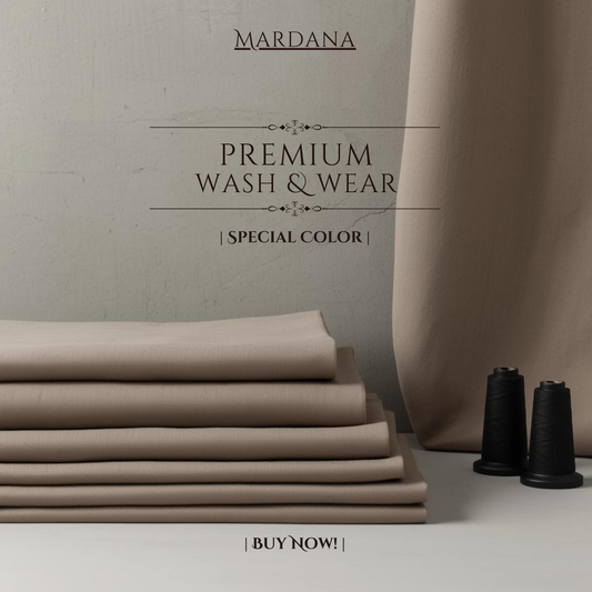 Heritage Brown – Premium Wash & Wear Suit
