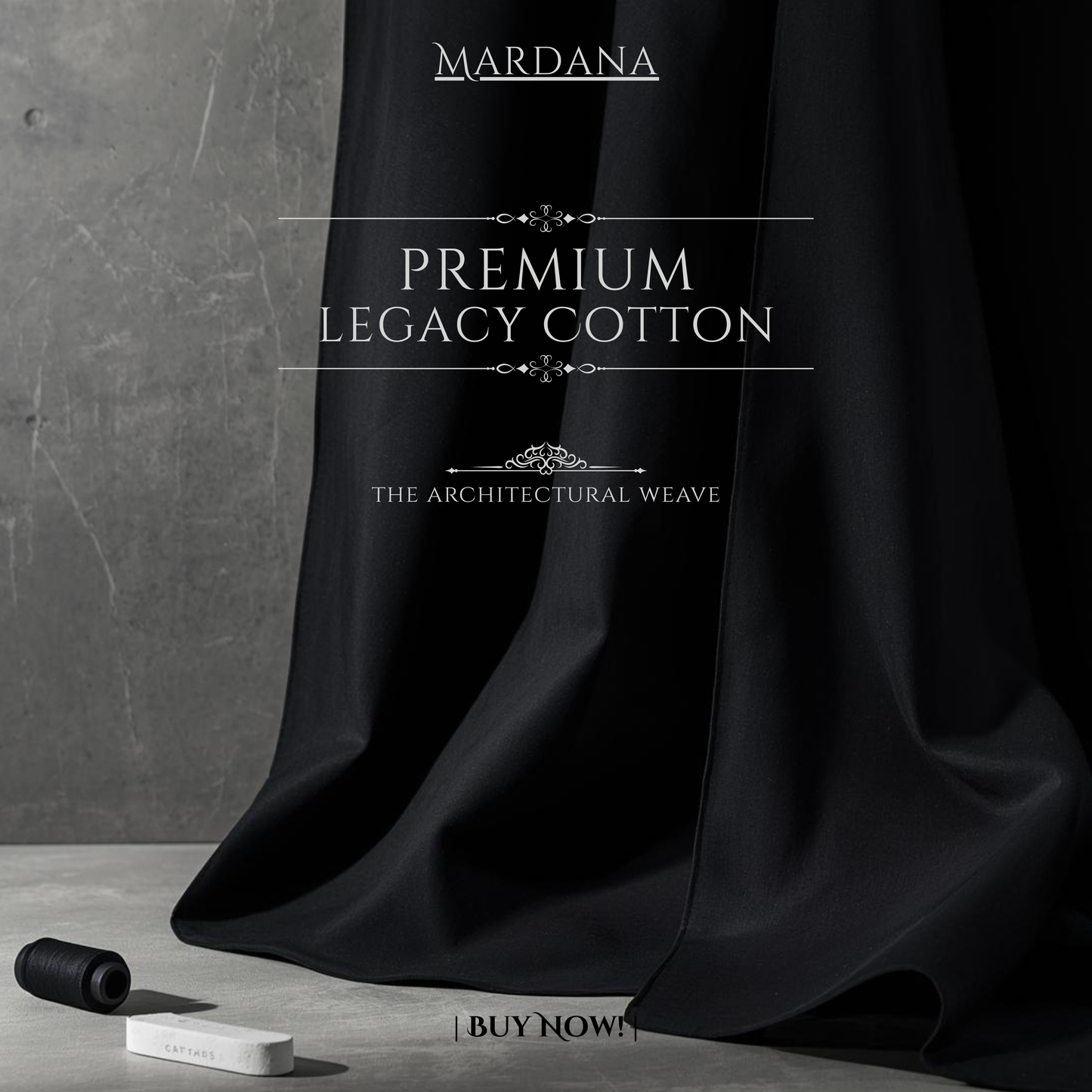 Classic Jet Black - Legacy Cotton Suit