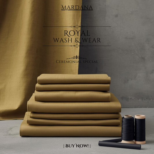 Majestic Beige – Royal Wash & Wear Suit